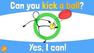 Verb Chant and Pattern Practice for Kids: Part 2 (Can You ~?) by ELF Learning - ELF Kids Videos