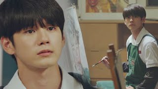 ′꿈′ 미대 입시 준비하는 자신의 모습을 그려보는 옹성우(Ong Seong-wu) 열여덟의 순간(At Eighteen) 13회
