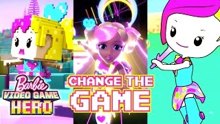 "Change the Game" Lyric Music Video | Barbie Video Game Hero | Barbie