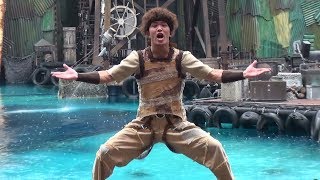 USJ 新 ウォーターワールド　2019/4/14 12時00分の回（ピーターの一本締め、「よ～～ぉっ！」）