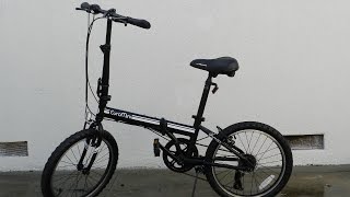 EuroMini Zizzo CAMPO 20” Folding Bike Unboxing Assembly and First Ride REVIEW