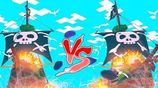 НОВЫЙ МОРСКОЙ БОЙ! БИТВЫ ПИРАТОВ В ОТКРЫТОМ МОРЕ ! Minecraft Pirate Battle