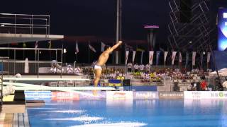 FINAL ROMMEL Y YAHEL TRAMPOLIN 3 MTS INDIVIDUAL 19 DE JULIO 2014 SHANGHAI