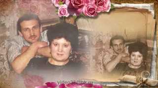Красивое поздравление слайд-шоу маме на юбилей 55 лет