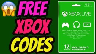 Free Xbox Codes - Free Xbox Live Gold Codes (2020)
