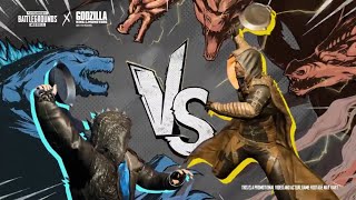 Godzilla vs. Ghidorah - Godzilla: King of the Monsters Event Gameplay - TDM 4vs4 - PUBG MOBILE