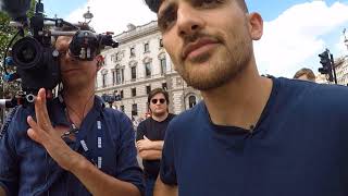 Sargon of Akkad BBC Interview/Debate at #TrumpProtest