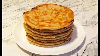 Катлама с Луком / Piyozli qatlama / Tortillas With Onions / Слоёные Лепёшки с Луком / Қаттама