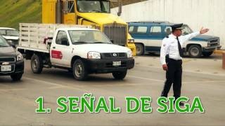 SEÑALES Y DISPOSITIVOS DE TRÁNSITO
