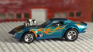 2018 Hot Wheels B Case #41 - '68 Corvette - Gas Monkey Garage