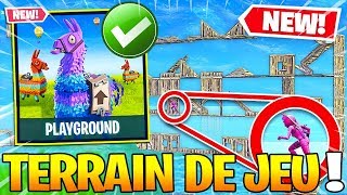 NOUVEAU MODE TERRAIN DE JEU 2.0 : 1vs1, 2vs2 et AUTRES sur Fortnite: Battle Royale