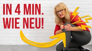 Knieschmerzen loswerden in nur 4 Minuten ⏰ Die beste Knie Übung