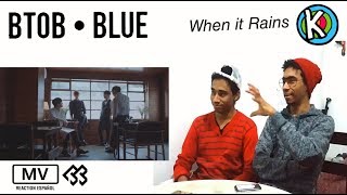 BTOB-BLUE- When it rains [MV REACTION ESPAÑOL]