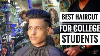 BEST College Haircut for Boys and Men 2020 | my new hair style | Uttam Vlogs