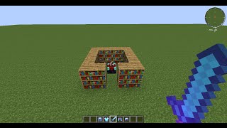 как сделать стол зачарования на 30lvl в майнкрафт.  how to make a table in the enchantment 30lvl