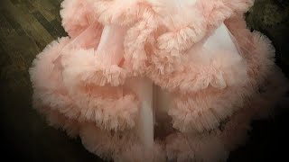 Как пошить детское платье облако, часть 2. Мастер класс от Светланы.