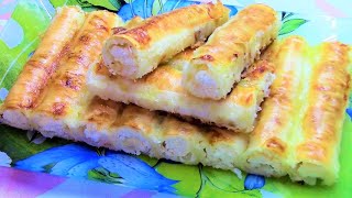 ПАЛЬЧИКИ ОБЛИЖЕТЕ! ИЗУМИТЕЛЬНО ВКУСНЫЕ Трубочки из лаваша с творогом!