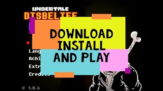 How to download and install Create your frisk 0,6.3 or 0.6.4 and play cyf related game