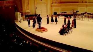 LA Children's Chamber Orchestra in New York - Concerto for Two Violins by J.S. Bach