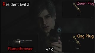 Resident Evil 2: How To Get Flamethrower, King and Queen Plug Locations and Mini-Puzzle (Leon)