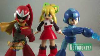 Kotobukiya Mega Man 1/10 Scale ROLL Model Figure Review Rockman Blues