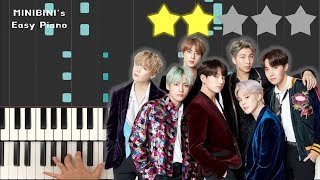 BTS (방탄소년단) - Mikrokosmos (소우주) 《Piano Tutorial》 ★★☆☆☆ [Sheet]