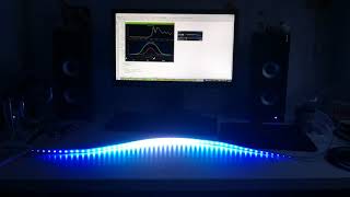 audio reactive lighting using Wemos D1 Mini Pro + WS2813 LED strip (60/m) #1