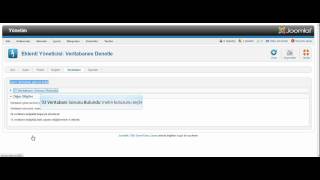 Joomla 2.5.0 Veritabanı Hatası Çözümü - Joomla Web Tasarım & http://www.joomlawebtasarim.com