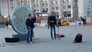 Daya Project (Даниил Королёв- вокал,духовые;Андрей Жигалов- битбокс) 17.07.2017 Чистые пруды