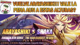 ?REGRESO DE ARAYASHIKI SHAKA?Vale la pena a estas alturas? - SAINT SEIYA AWAKENING OPINION