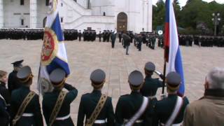 Присяга в Президентском полку на Соборной площади Кремля - 03.06.2017г - 12