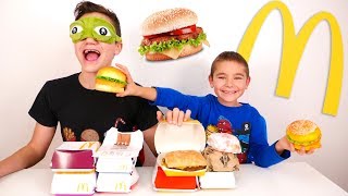 BLIND HAMBURGER CHALLENGE - Deviner les burgers à l'aveugle !