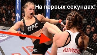 Нокауты MMA на первых секундах. Лучшие нокауты по версии ACR. ТОП нарезка UFC