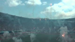 Napoli-Siena 2-1 12-05-2013 Fuochi d'artificio Live in Hd dalla Curva B
