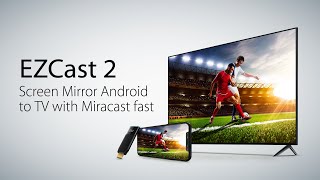 Wireless screen mirroring Android to TV with Miracast