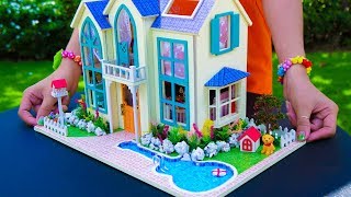 DIY Rapunzel Doll House With Pool