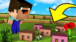 НУБ НАШЕЛ САМУЮ МАЛЕНЬКУЮ ДЕРЕВНЮ В МАЙНКРАФТ! НУБИК MINECRAFT ТРОЛЛИНГ Мод Видео Мультик для детей