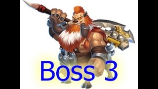 Битва замков (Castle Clash): Быстрое убийство босс 3