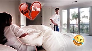 TELLING CATHERINE I'M DONE WITH YOUTUBE PRANK!!!