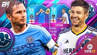 END OF AN ERA 94 GERRARD AND 94 LAMPARD SQUAD BUILDING CHALLENGES! | FIFA 17 ULTIMATE TEAM