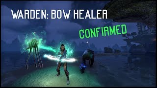 ESO - Warden Bow Healer Confirmed for Veteran Dungeons