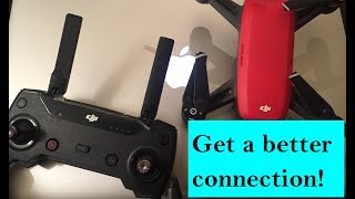DJI Spark and Mavic Pro Remote Control Antenna Tutorial