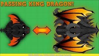 MOPE.IO PASSING KING DRAGON!? HYBRID DRAGON AFTER KING DRAGON? Mope.io Hack/Glitch [Mopeio]