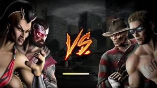 Mortal Kombat 9 Tag Team Ladder Sheeva and Kano Expert Difficult (No rounds,matches lost;no block)