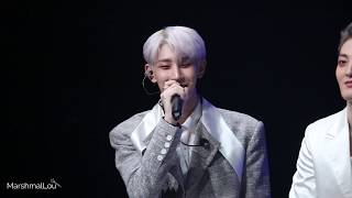 191018 포이즌 쇼케이스 - ASMR WITH LOU 직캠 [VAV 로우]