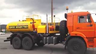 Агрегат кислотной обработки скважин СИН-32 на шасси КАМАЗ-43118