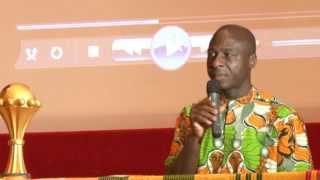 Présentation du Trophée de la CAN à Yamoussoukro
