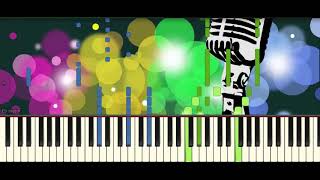 BTS - Crystal Snow – Karaoke (Piano Kpop)