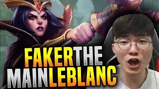 Faker is Ready to Main the New/Old Leblanc! - SKT T1 Faker Plays Leblanc Mid! | SKT T1 Replays