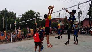 Final bola volly antar Blok desa Majasari, kec Ligung - Majalengka